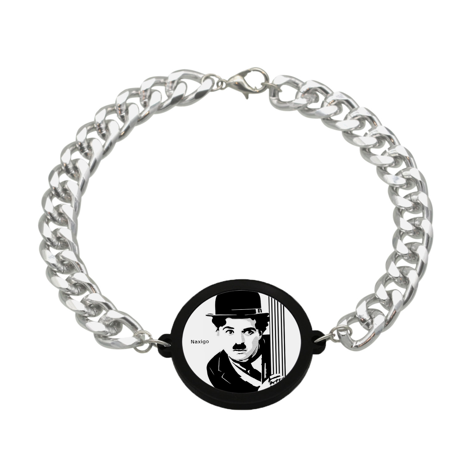 دستبند ناکسیگو مدل چارلی چاپلین کد BZ7600