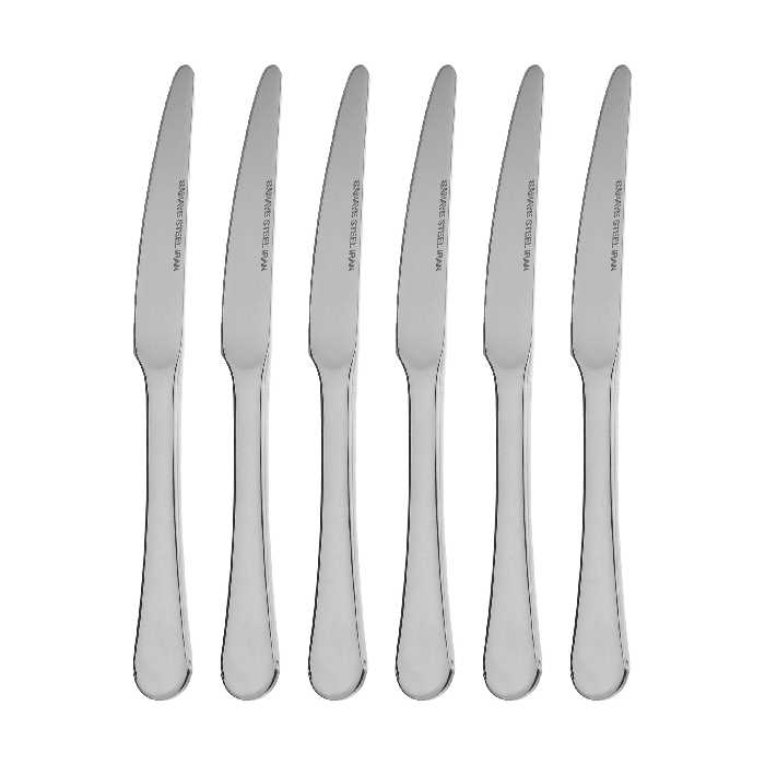 کارد میوه خوری صنایع استیل ایران مدل پارما مجموعه شش عددی