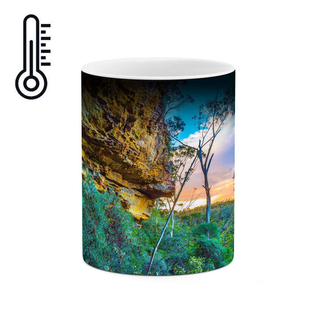 ماگ حرارتی طرح منظره زیبا  مدل mgph13553