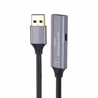 کابل افزایش طول USB کی نت اکتیو مدل K-NET K-CUE30100 طول 10 متر