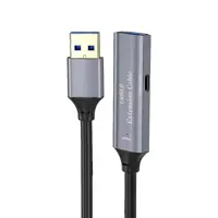 کابل افزایش طول USB کی نت اکتیو مدل K-NET K-CUE30100 طول 10 متر