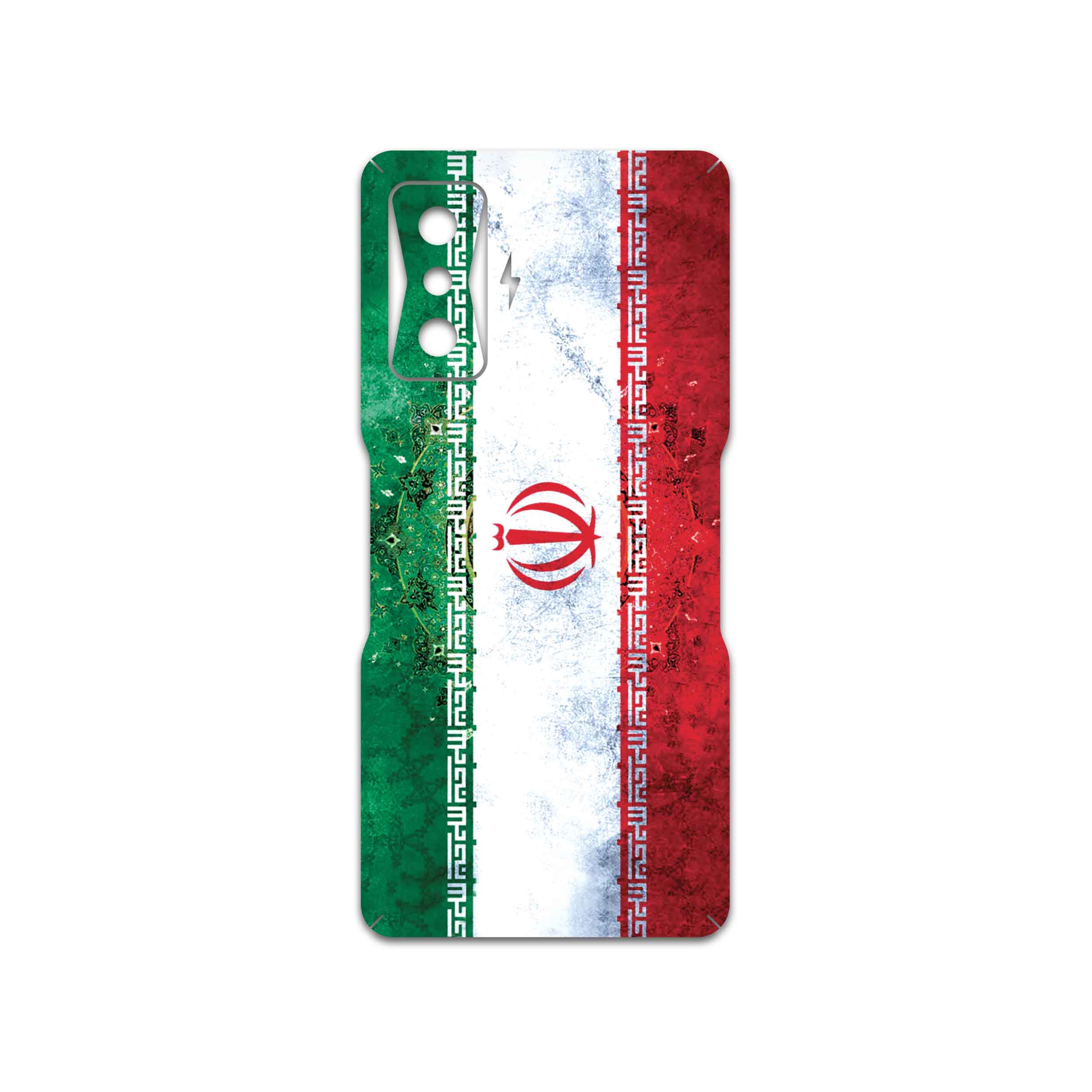 برچسب پوششی ماهوت مدل Iran-Flag-1 مناسب برای گوشی موبایل شیائومی Poco F4 GT 5G