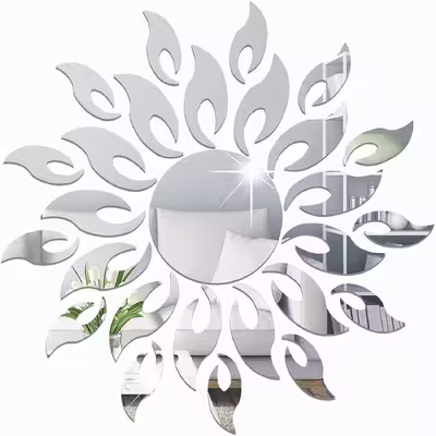 آینه پلکسی گلس مدل sticker0025