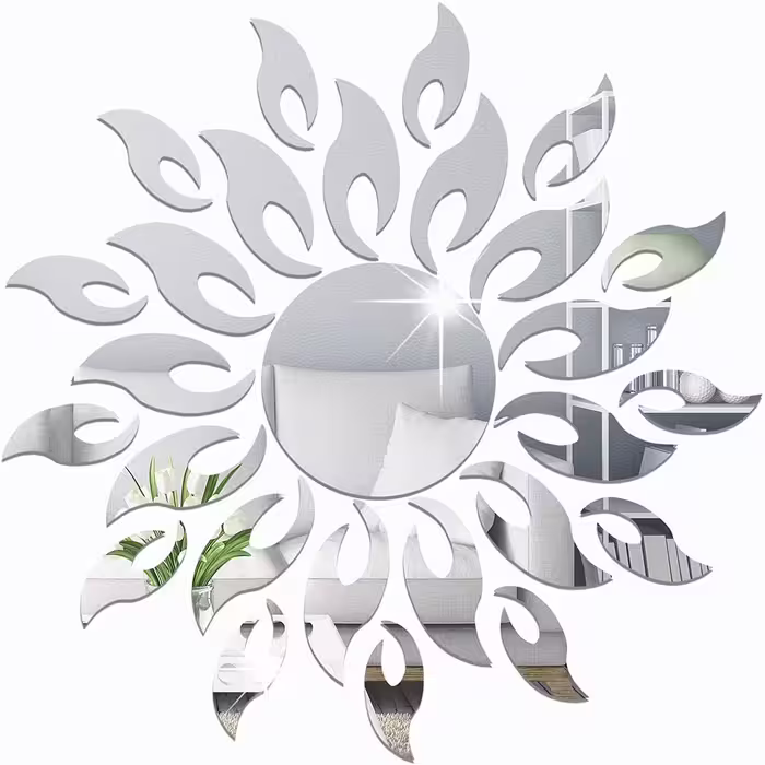 آینه پلکسی گلس مدل sticker0025