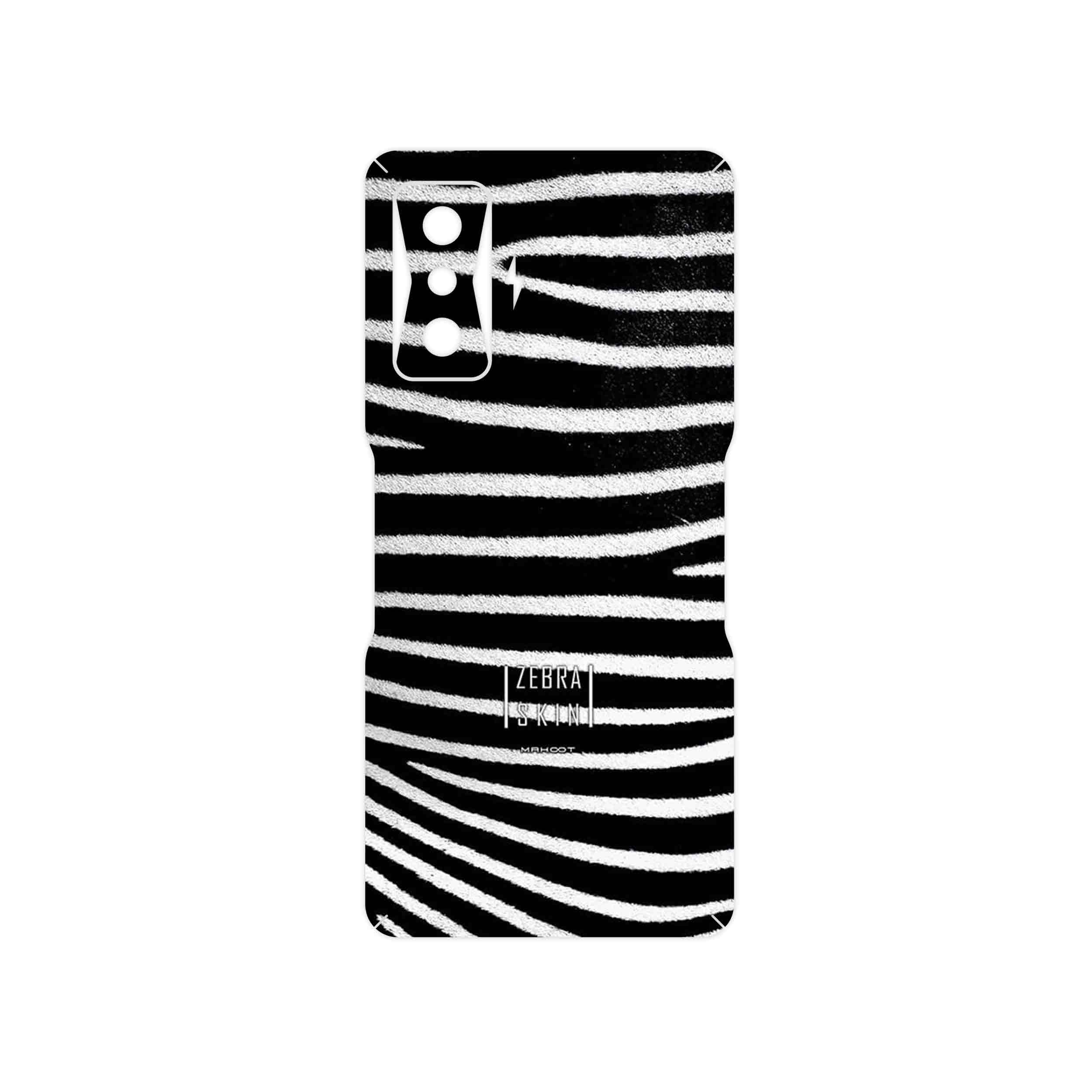 برچسب پوششی ماهوت مدل Zebra Skin مناسب برای گوشی موبایل شیائومی Redmi K50 Gaming