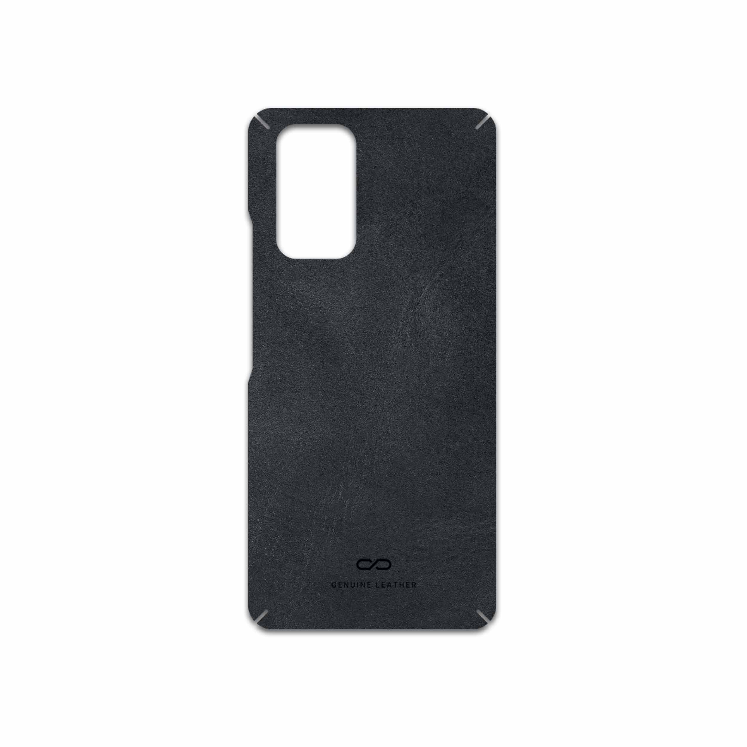 برچسب پوششی ماهوت مدل Graphite-Buffalo-Leather مناسب برای گوشی موبایل شیائومی Redmi Note 10 Pro Max