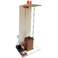 کیت آموزشی مدل کیت سازه حرکتی آسانسور چوبی کد hp_123 | چاوه
