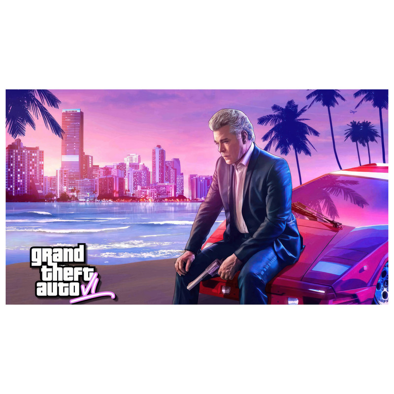 تابلو شاسی مدل T8111 طرح بازی GTA | دنیای قاب