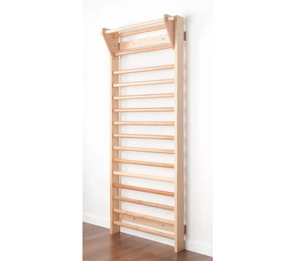 نردبان سوئدی کراسفیت چوبی 9 پله