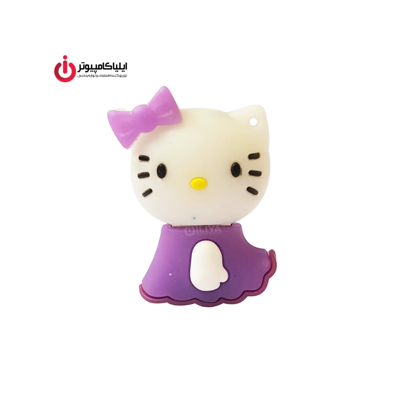 فلش مموری عروسکی کینگ فست مدل KI-13 طرح Hello Kitty ظرفیت 32 گیگابایت