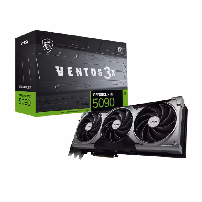 کارت گرافیک ام اس ای مدل GeForce RTX 5090 32G VENTUS 3X OC