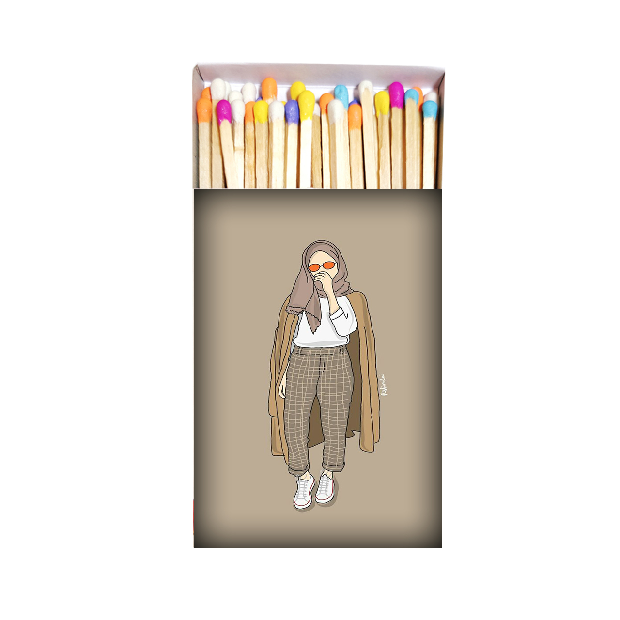 کبریت طرح Girl کد kbt1461