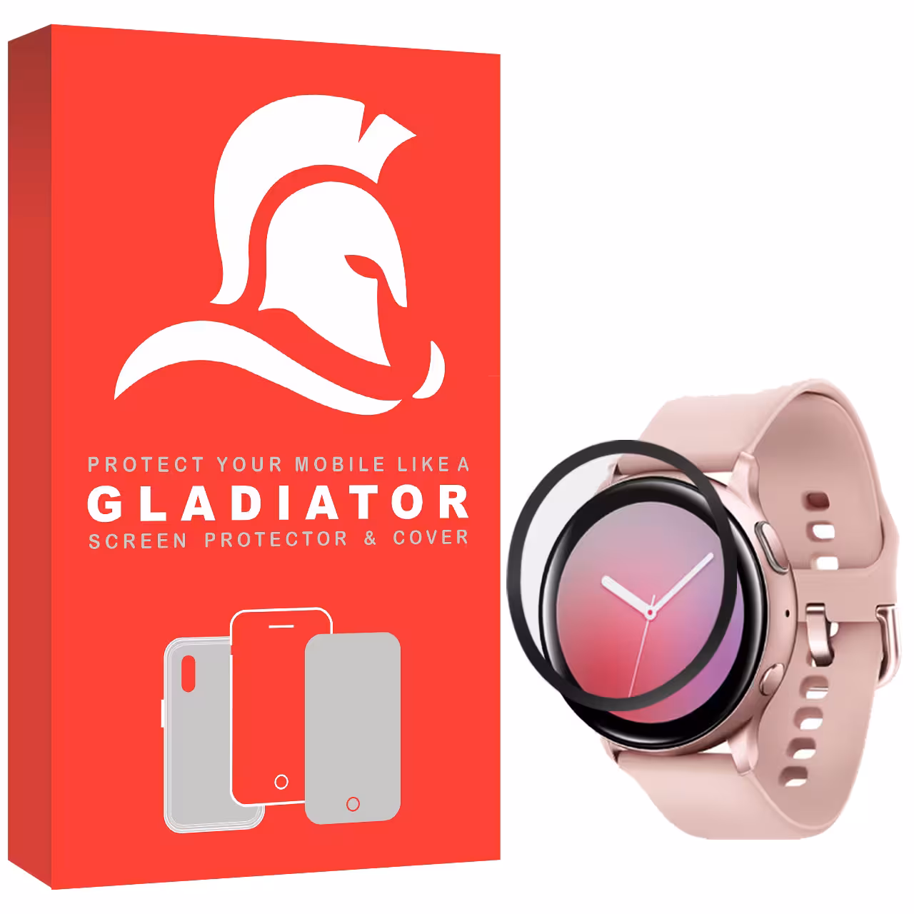 محافظ صفحه نمایش گلادیاتور مدل GWP1000 مناسب برای ساعت هوشمند سامسونگ Active 44mm