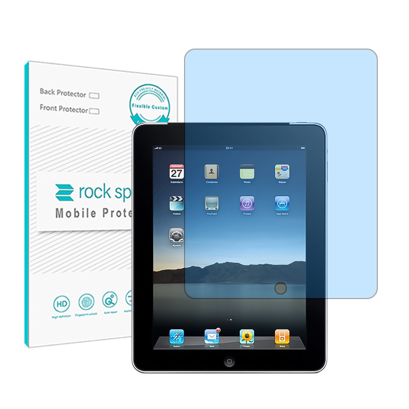 محافظ صفحه ضد اشعه آبی راک اسپیس مدل HyBLU مناسب برای تبلت اپل iPad Wi-Fi | کالا برتری