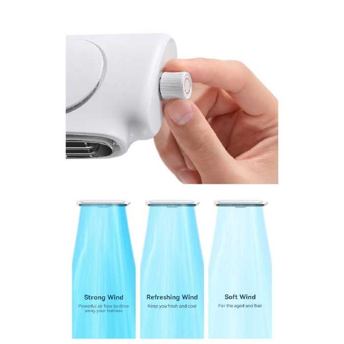 پنکه رومیزی باسئوس مدل Monitor Clip-On &amp; Stand-Up Fan