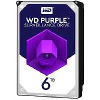 هارددیسک اینترنال وسترن دیجیتال مدل Purple WD60PURZ ظرفیت 6 ترابایت
