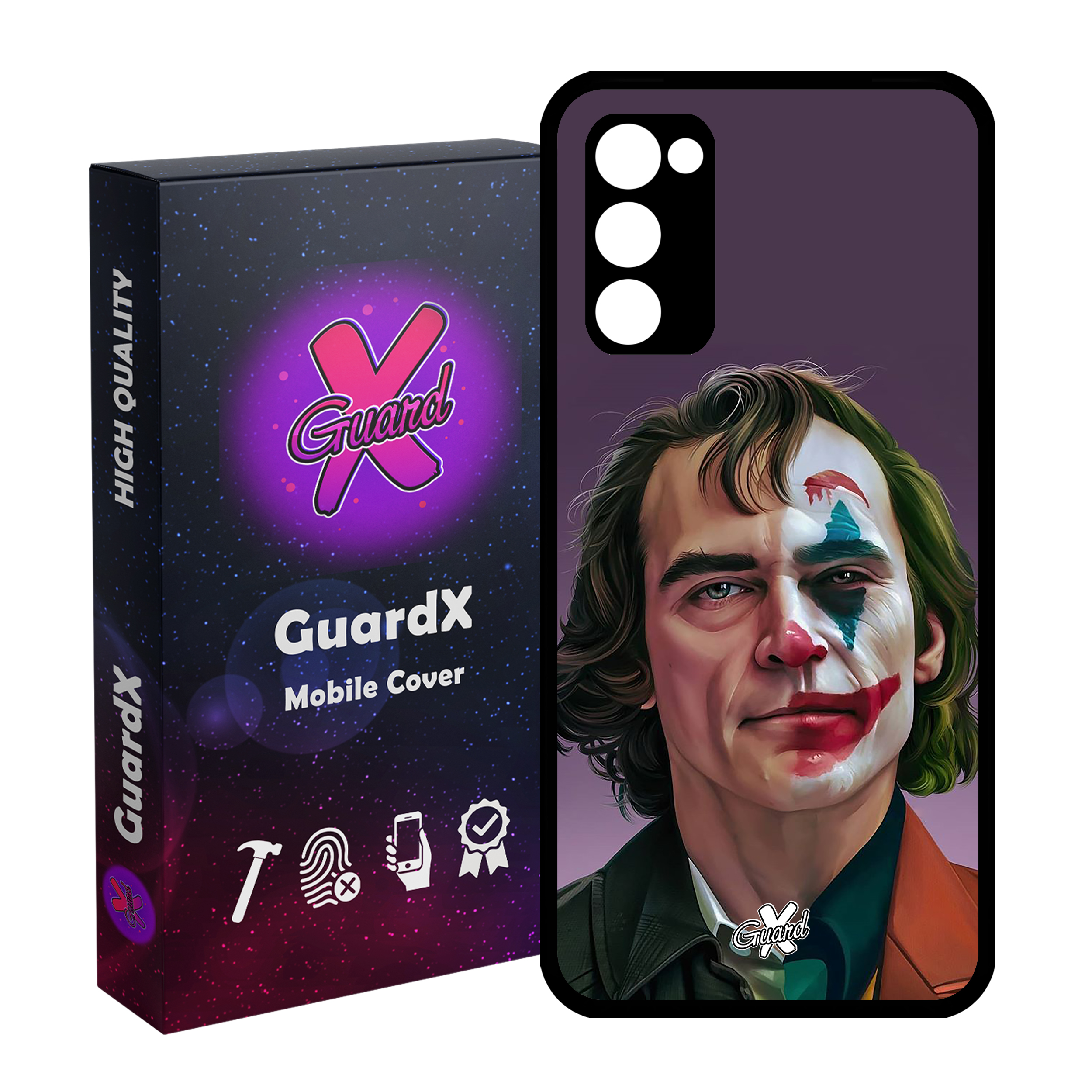 کاور گارد ایکس طرح Joker مدل Glass10083 مناسب برای گوشی موبایل سامسونگ Galaxy S20 FE