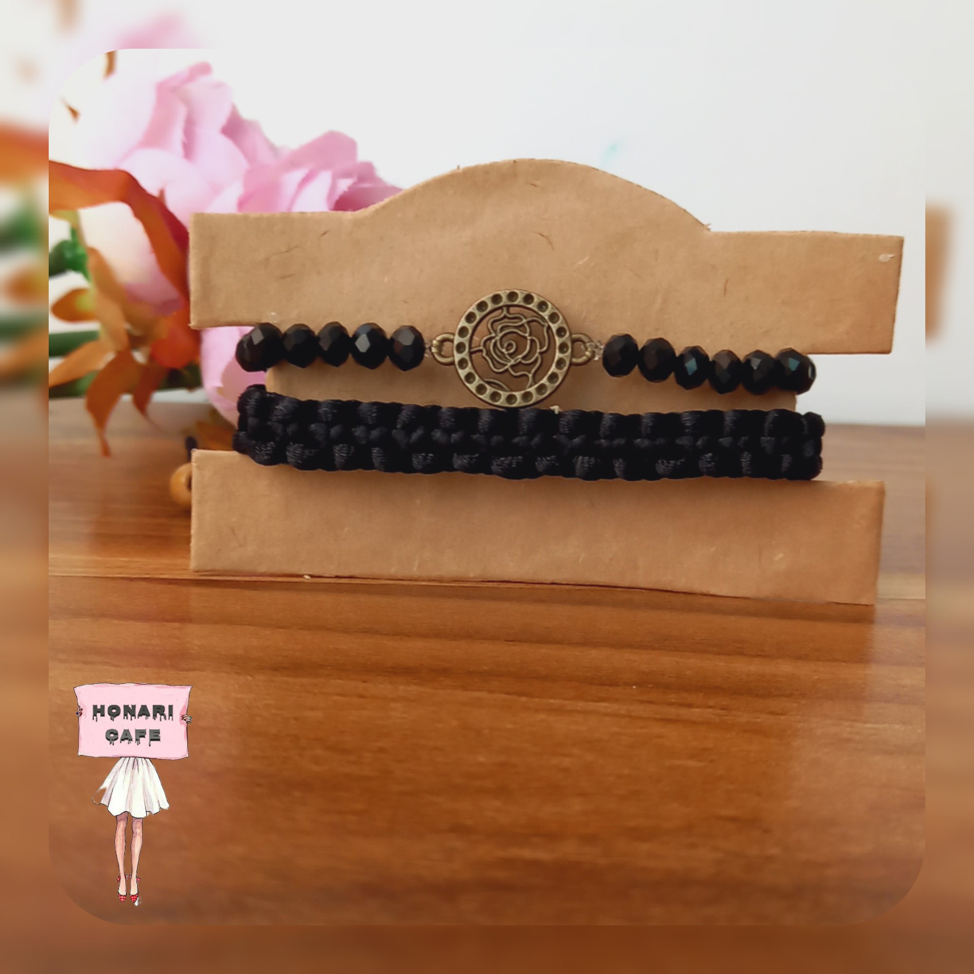 دستبند ست مشکی