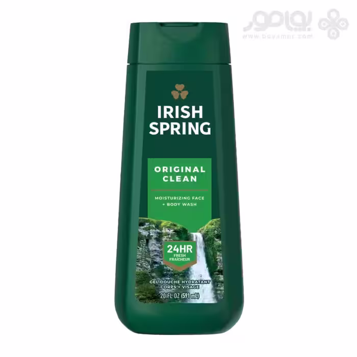 شامپو بدن و صورت آیریش اسپرینگ مدل ORIGINAL CLEAN حجم 591 میل