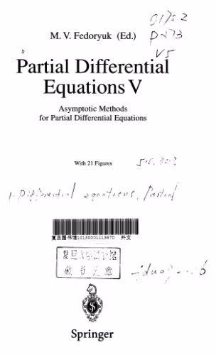 خرید و دانلود نسخه کامل کتاب Partial Differential Equations V: Asymptotic Methods for Partial Differential Equations