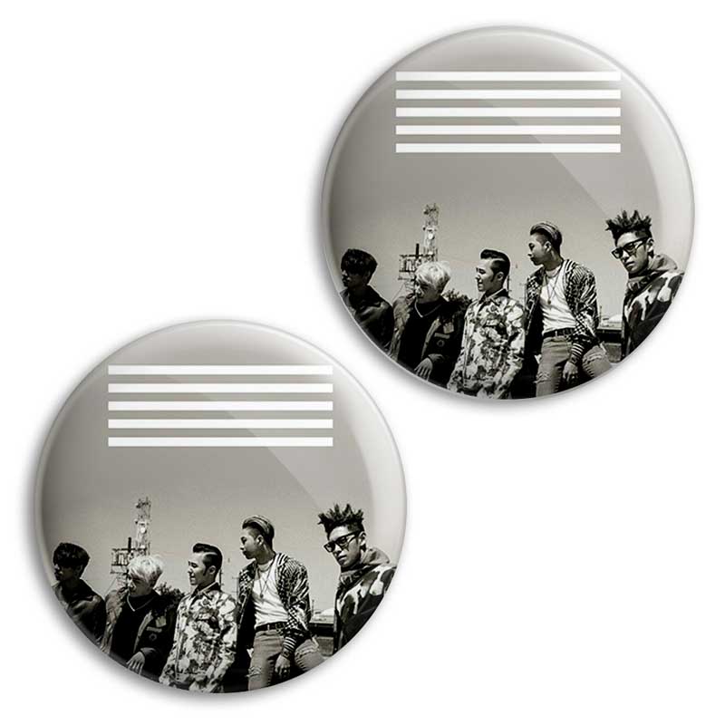 پیکسل پرمانه طرح گروه موسیقی بیگ بنگ کد pm2n.15099 مجموعه 2 عددی