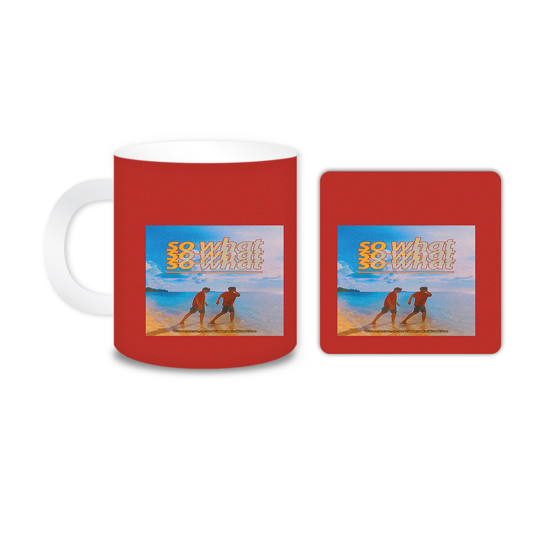 ماگ مدل دریا کد 1024 به همراه زیر لیوانی