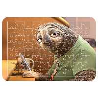 پازل 54 تکه اطلس آبی طرح کارتون زتوپیا  مدل P1540