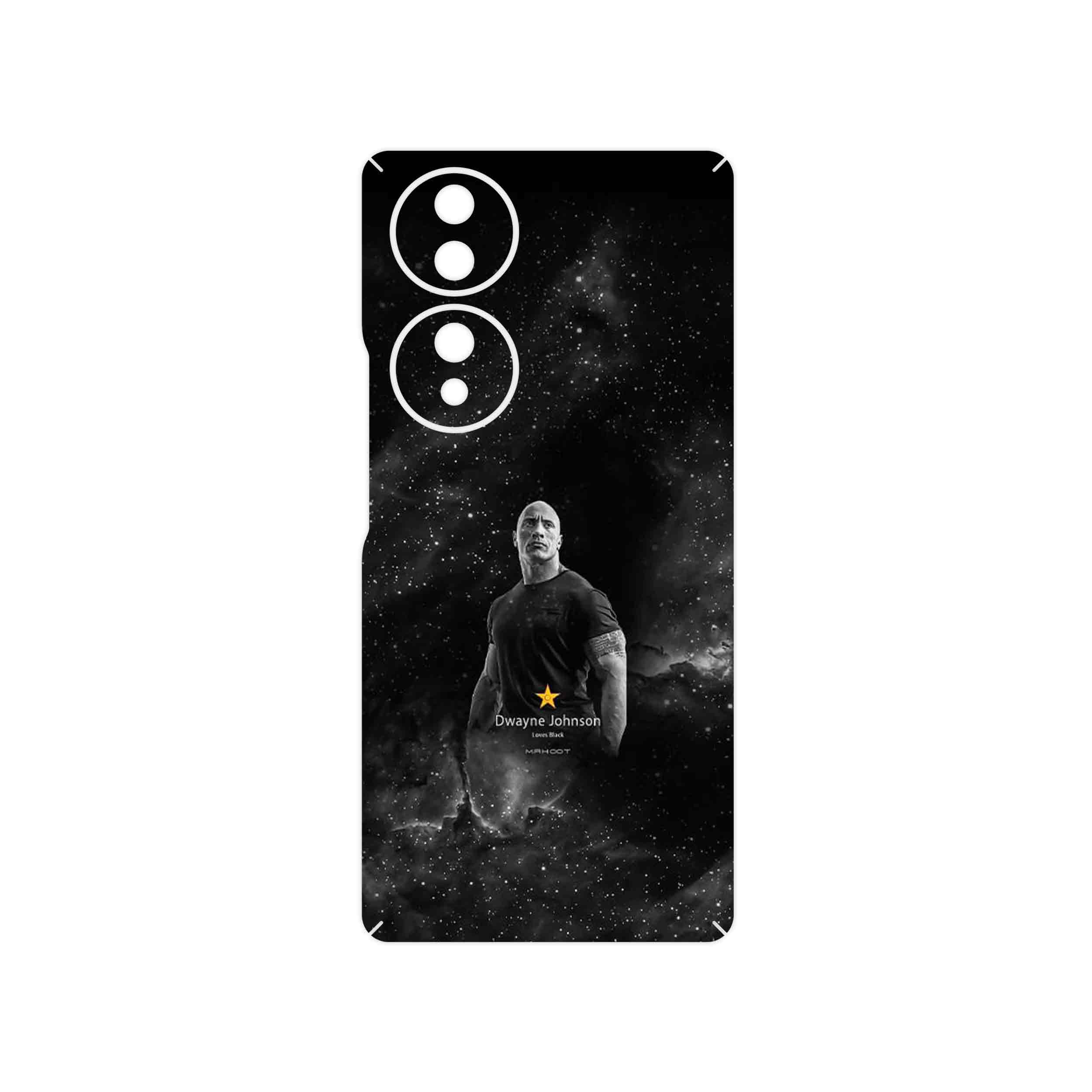 برچسب پوششی ماهوت مدل Dwayne Johnson مناسب برای گوشی موبایل آنر 70