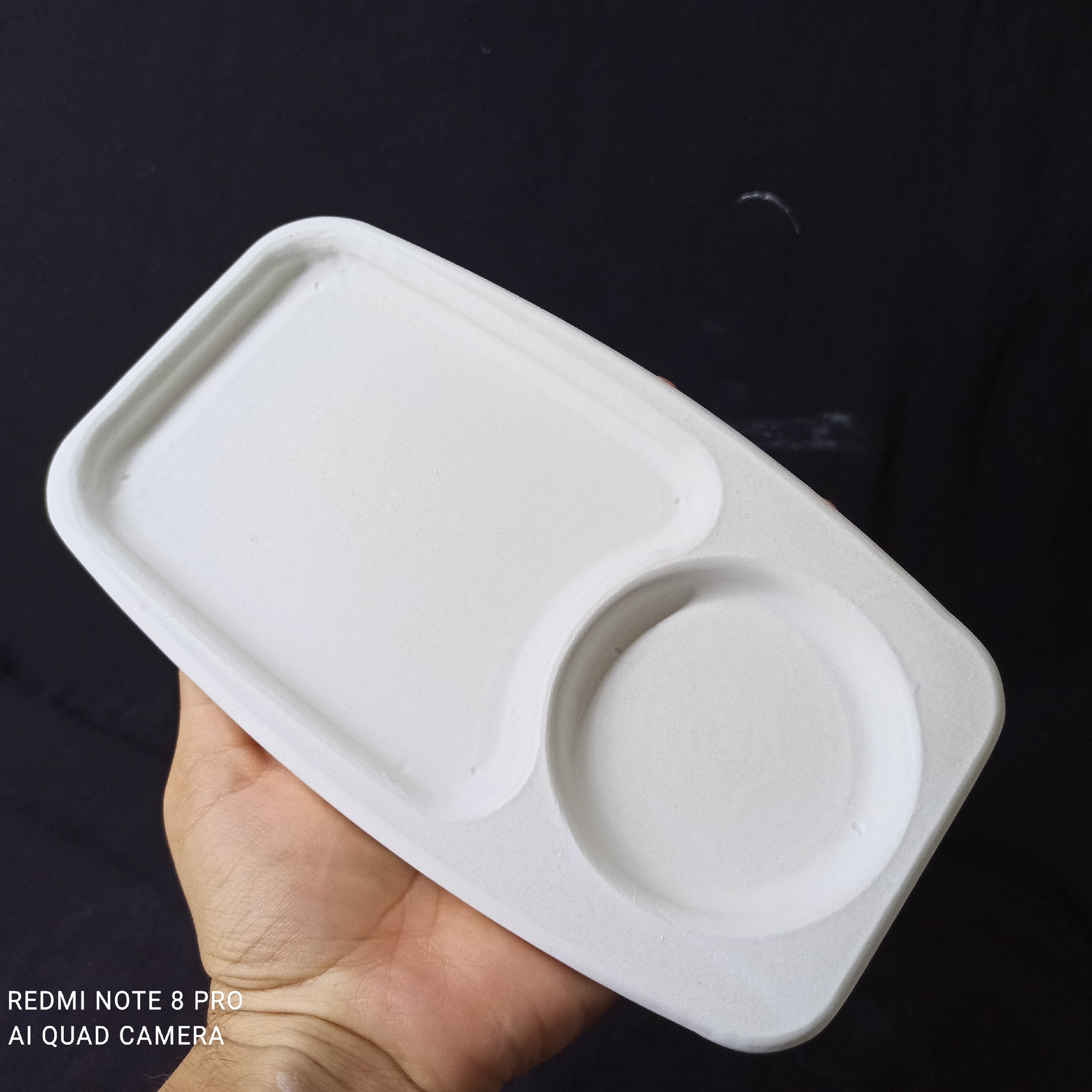 سینی سرو و پذیرایی بتنی و سرو تک نفره