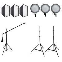 كيت سه شاخه پروژكتور 100 وات Diamond SMD T021 Kit