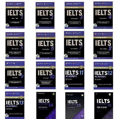  کتاب Cambridge IELTS Academic اثر جمعی از نویسندگان انتشارات کمبریج جلد 1 تا 16