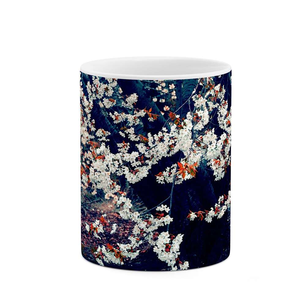 ماگ طرح شکوفه گل مدل mgs10700