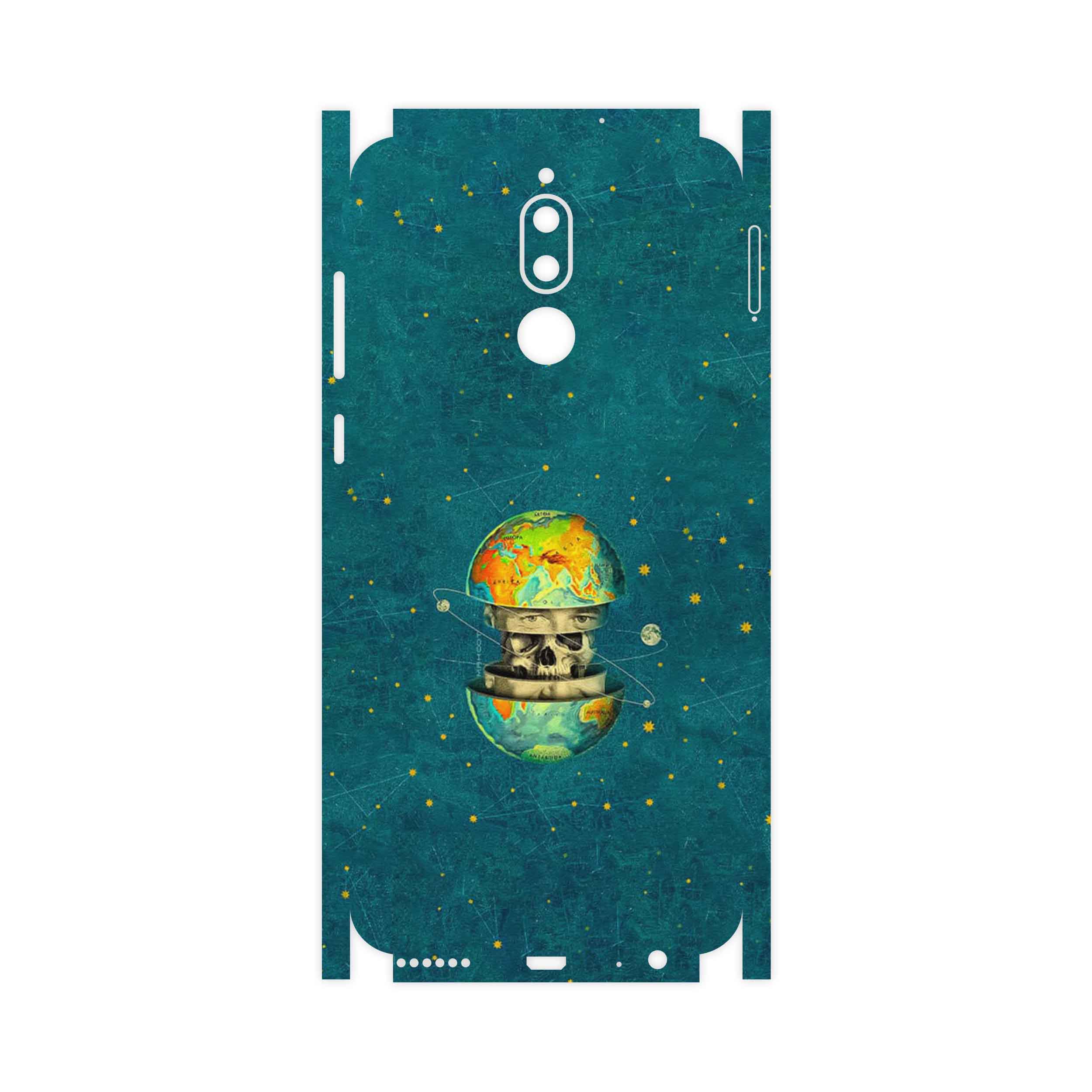 برچسب پوششی ماهوت مدل Collage of Earth Face-FullSkin مناسب برای گوشی موبایل هوآوی Mate 10 Lite