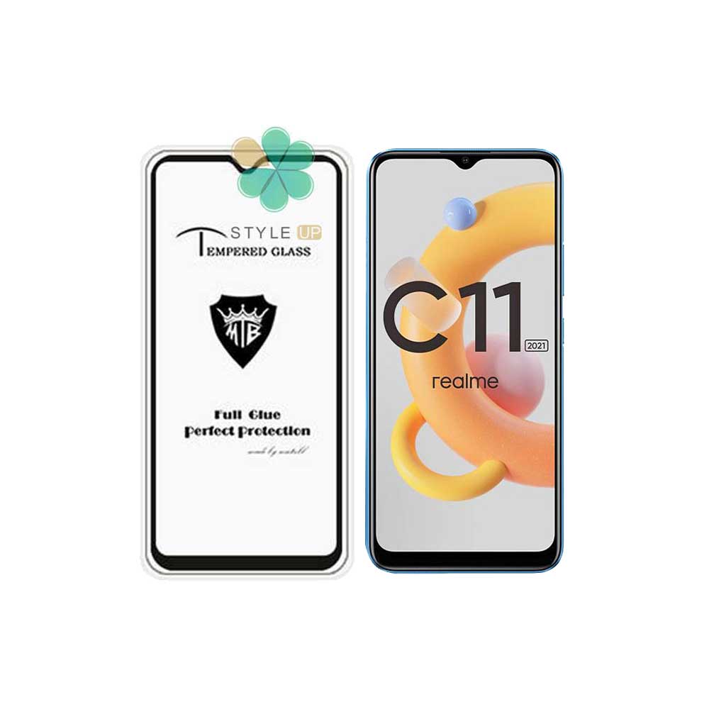 گلس میتوبل گوشی ریلمی Realme C11 2021 مدل تمام صفحه