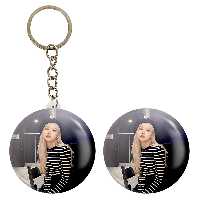 پیکسل خندالو مدل رزی گروه بلک پینک کد 3664 به همراه جاکلیدی