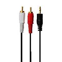 کابل صدا 2 به 1 کی نت مدل K-CS120015 طول 1.5 متر
