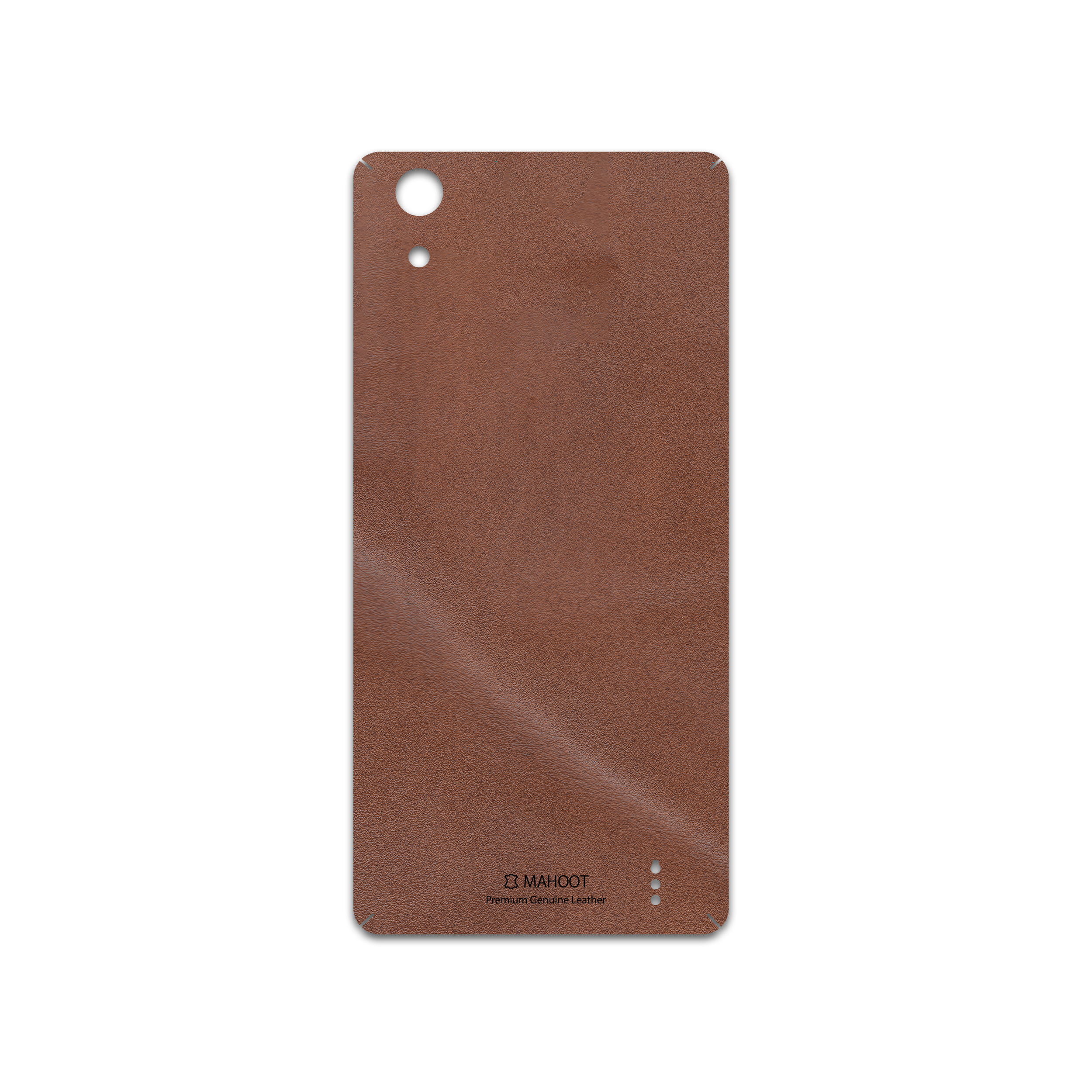 برچسب پوششی ماهوت مدل Matte-Natural-Leather مناسب برای گوشی موبایل جی ال ایکس Maad