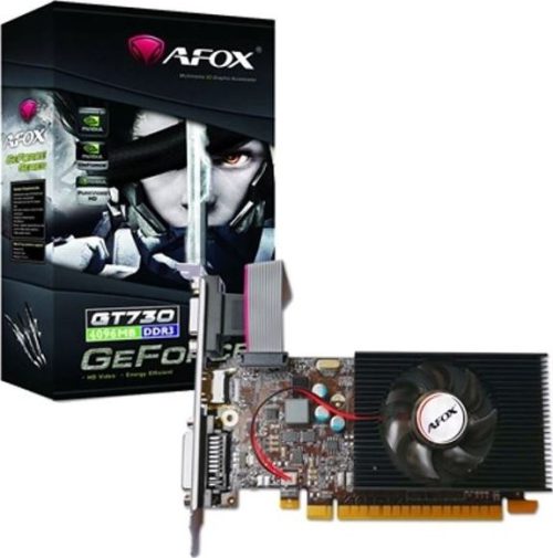 کارت گرافیک 4گیگ مدل AFOX GT730 4GB DDR3(استوک)
