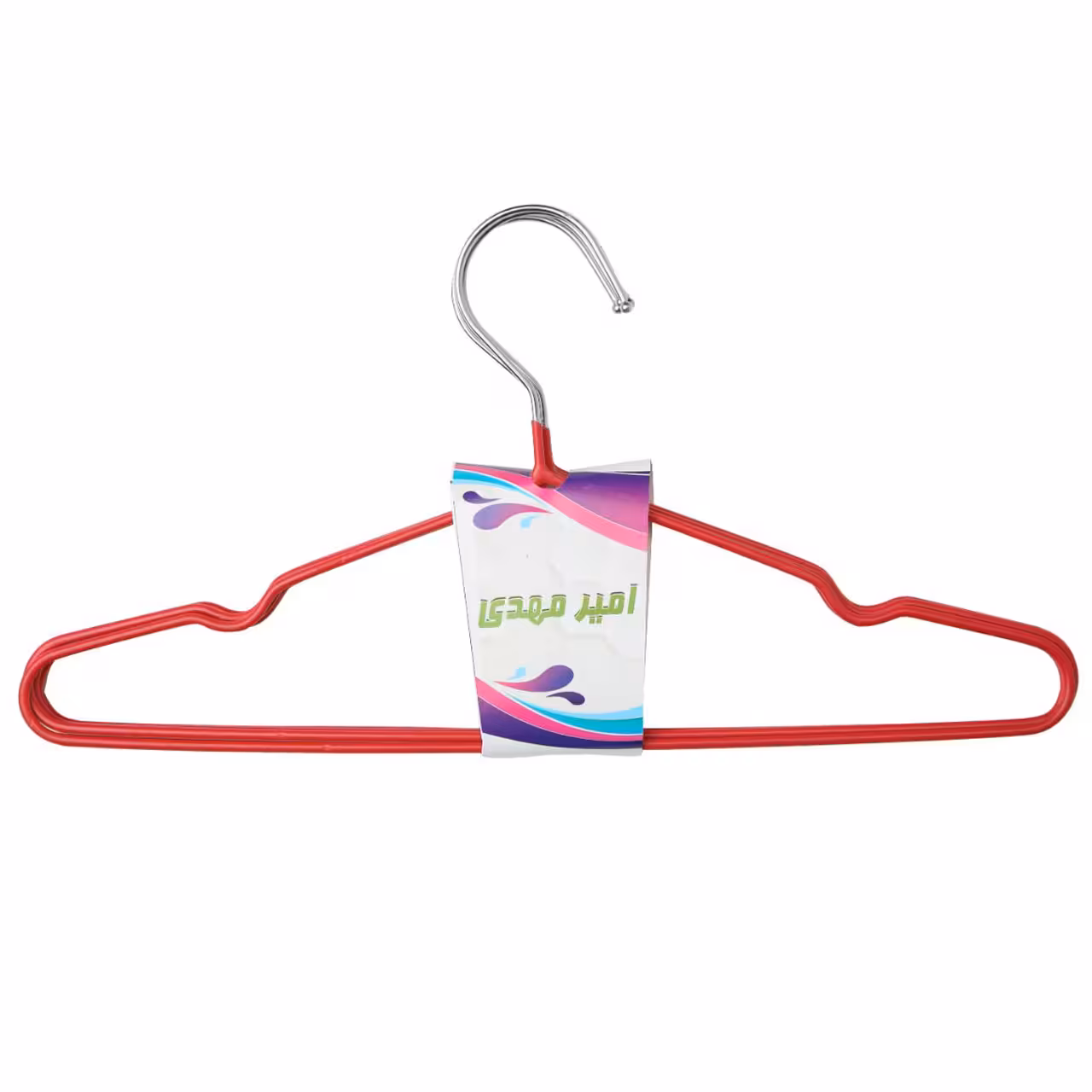 چوب لباسی مدل روکش دار W 5 بسته 5 عددی