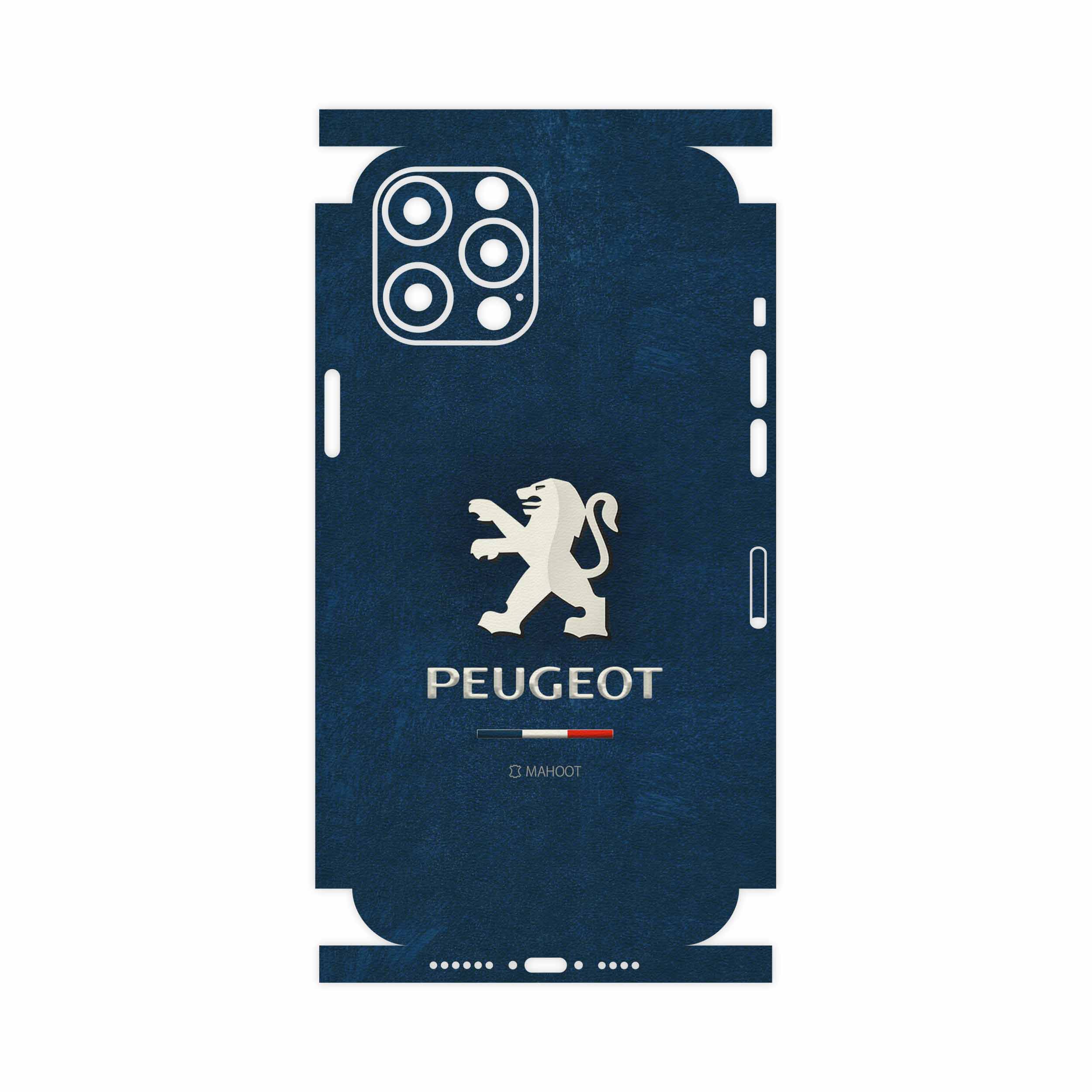 برچسب پوششی ماهوت مدل Peugeot-Logo-FullSkin مناسب برای گوشی موبایل اپل iPhone 12 Pro Max