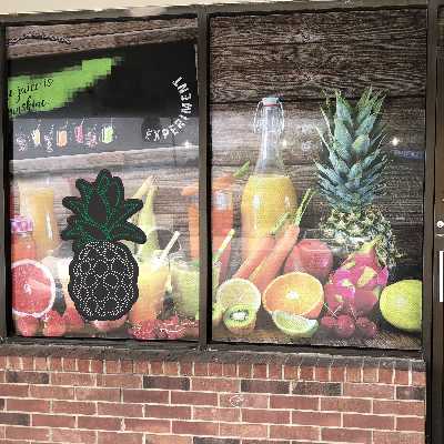 تابلو ال ای دی آیاز طرح میوه آناناس کد 684