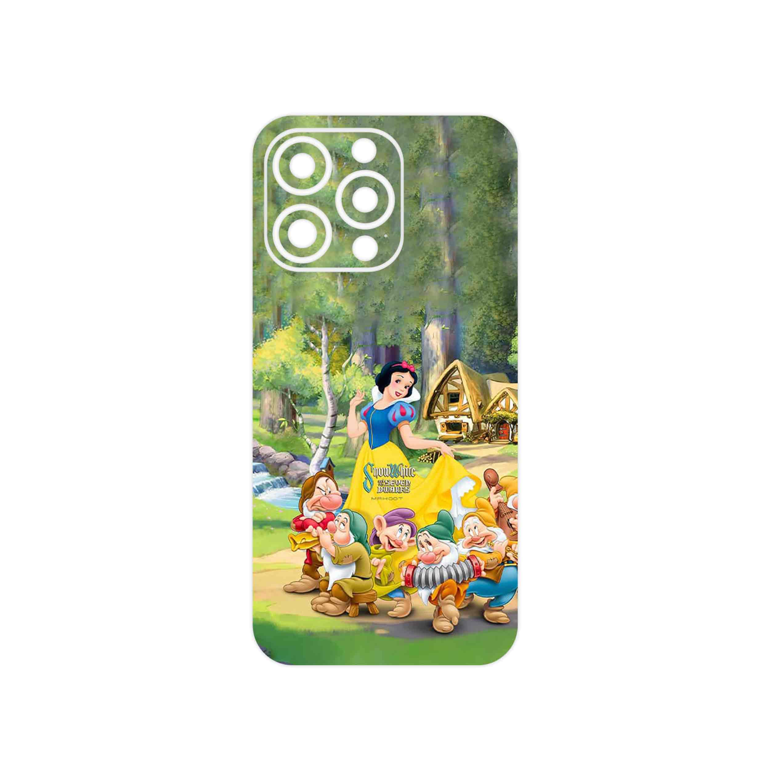 برچسب پوششی ماهوت مدل Snow White مناسب برای گوشی موبایل اپل iphone 13 Pro