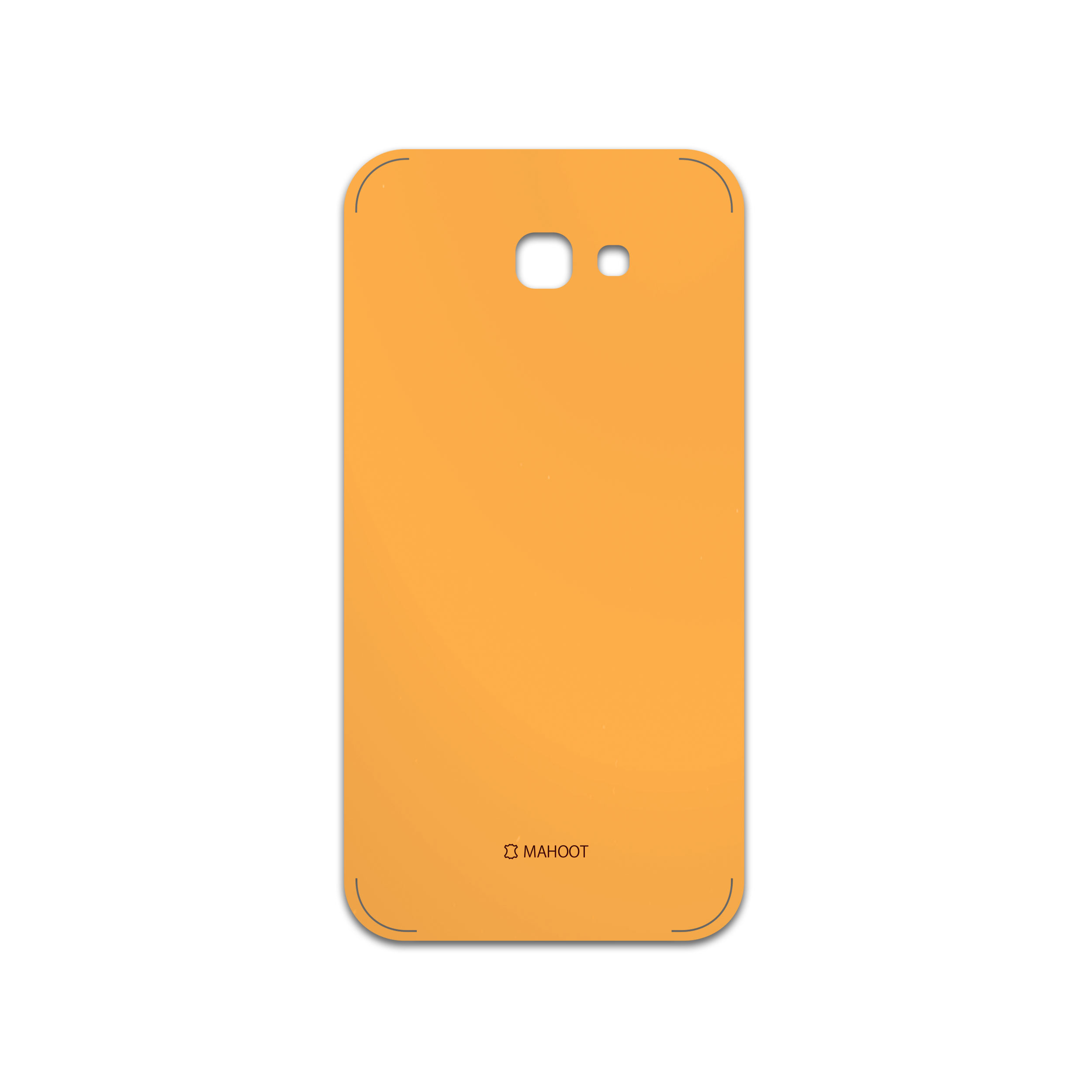 برچسب پوششی ماهوت مدل Matte-Orange مناسب برای گوشی موبایل سامسونگ Galaxy A7 2017