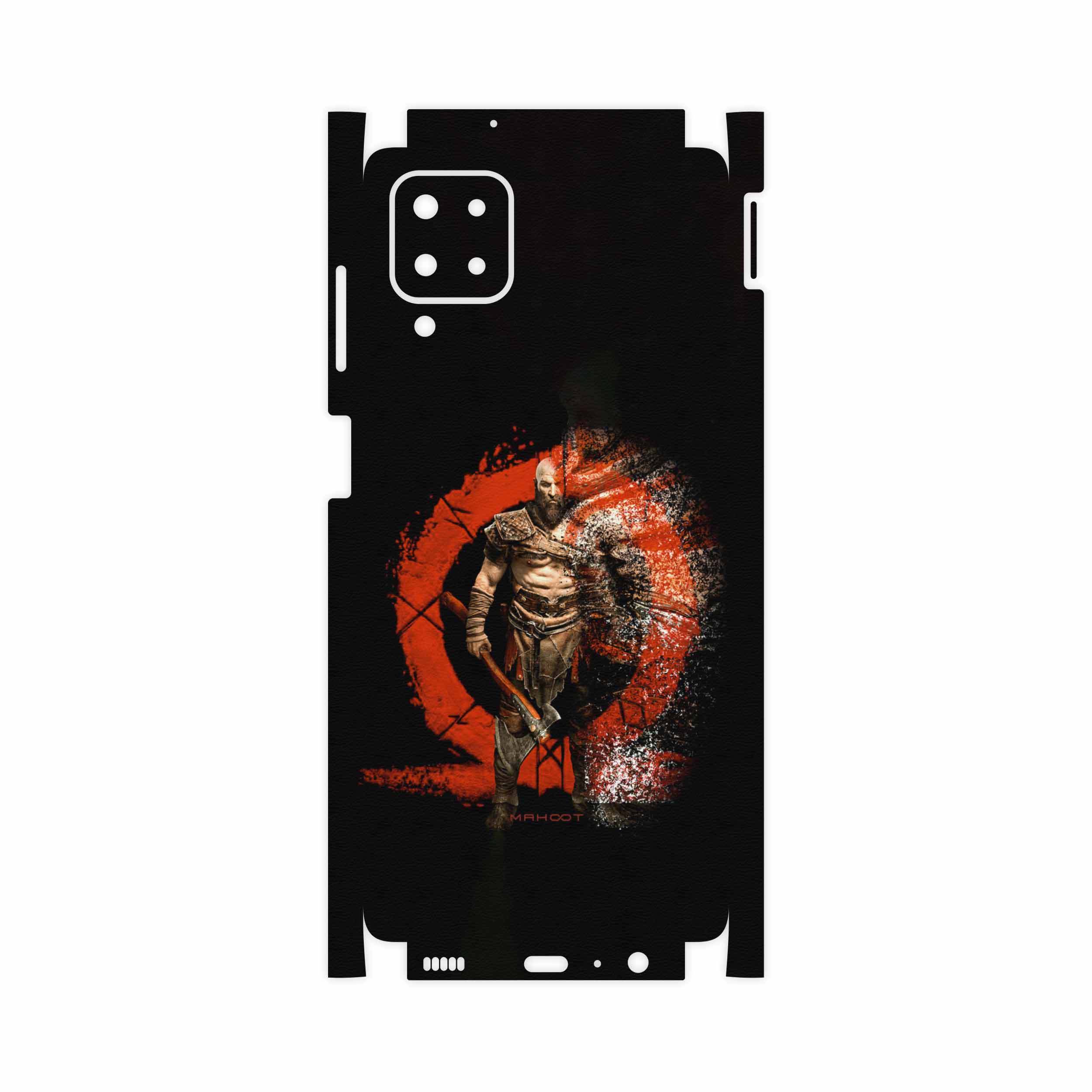 برچسب پوششی ماهوت مدل God-Of-War-Game-FullSkin مناسب برای گوشی موبایل سامسونگ Galaxy M12