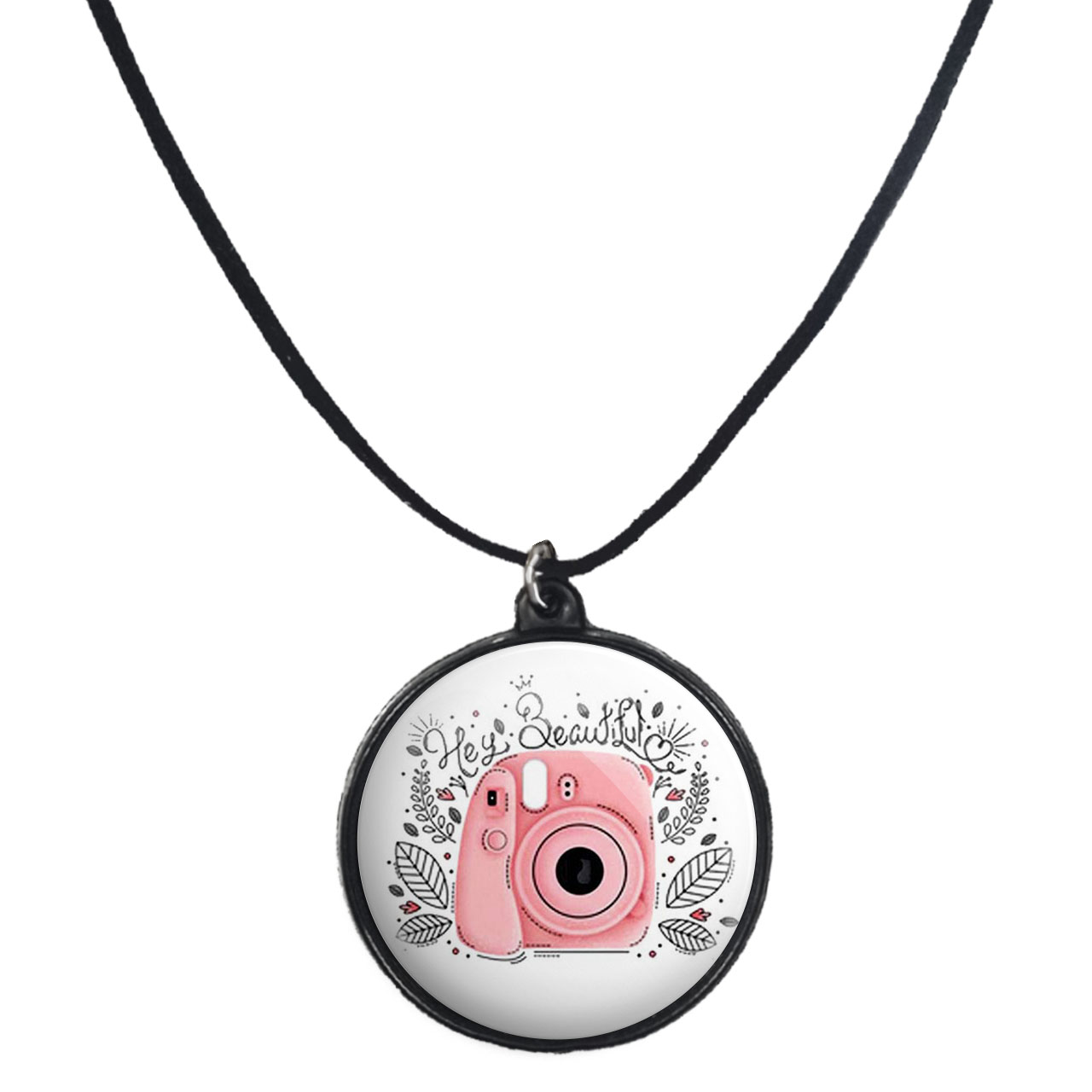 گردنبند پرمانه طرح عکاس کد pmb.1322 مدل دو طرفه