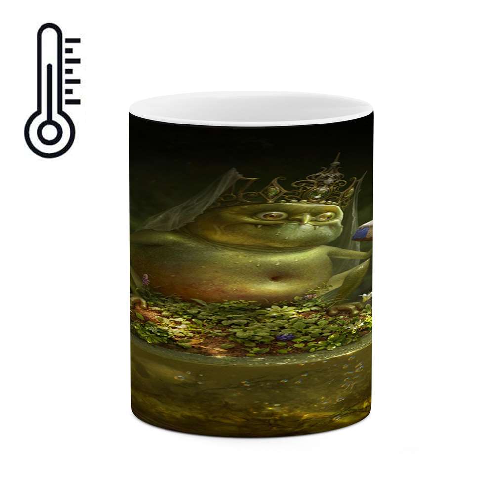 ماگ حرارتی کاکتی طرح نقاشی مدل mgh14003