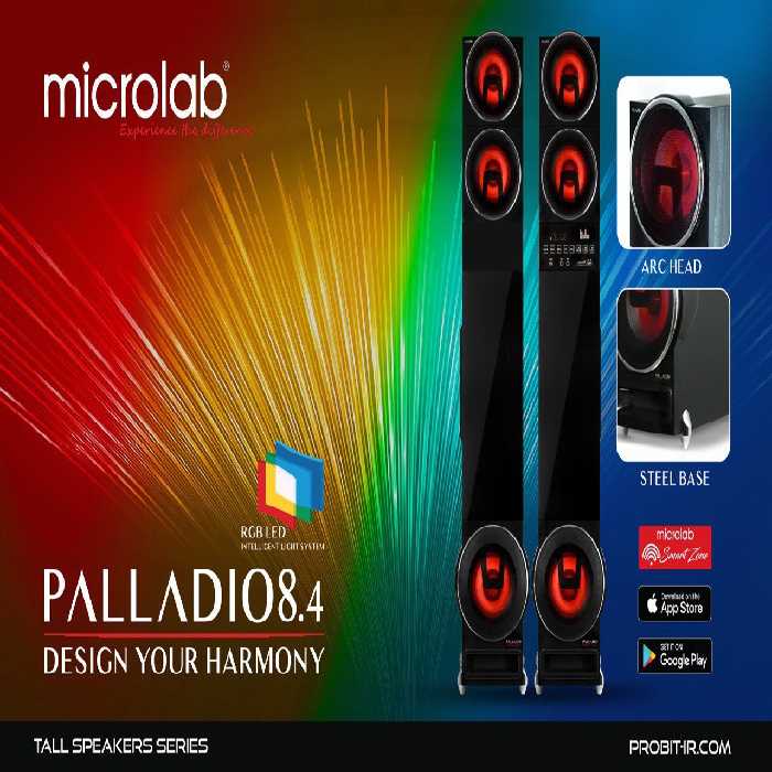 پخش کننده خانگی میکرولب مدل PALLADIO 8lIll