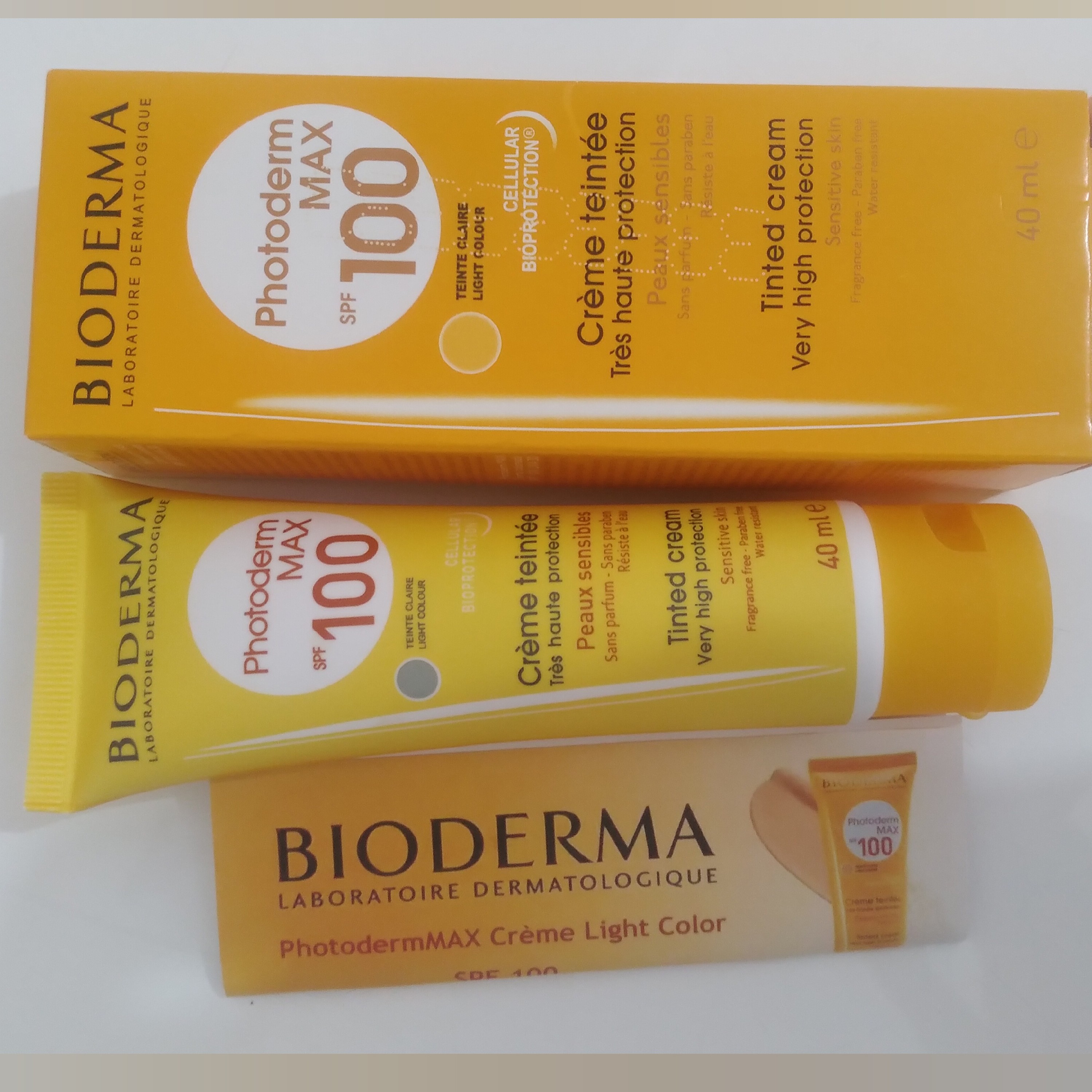 ضدآفتاب ضدلک بیودرما 
BIODERMA Photoderm Max
رنگ روشن 
40ml
