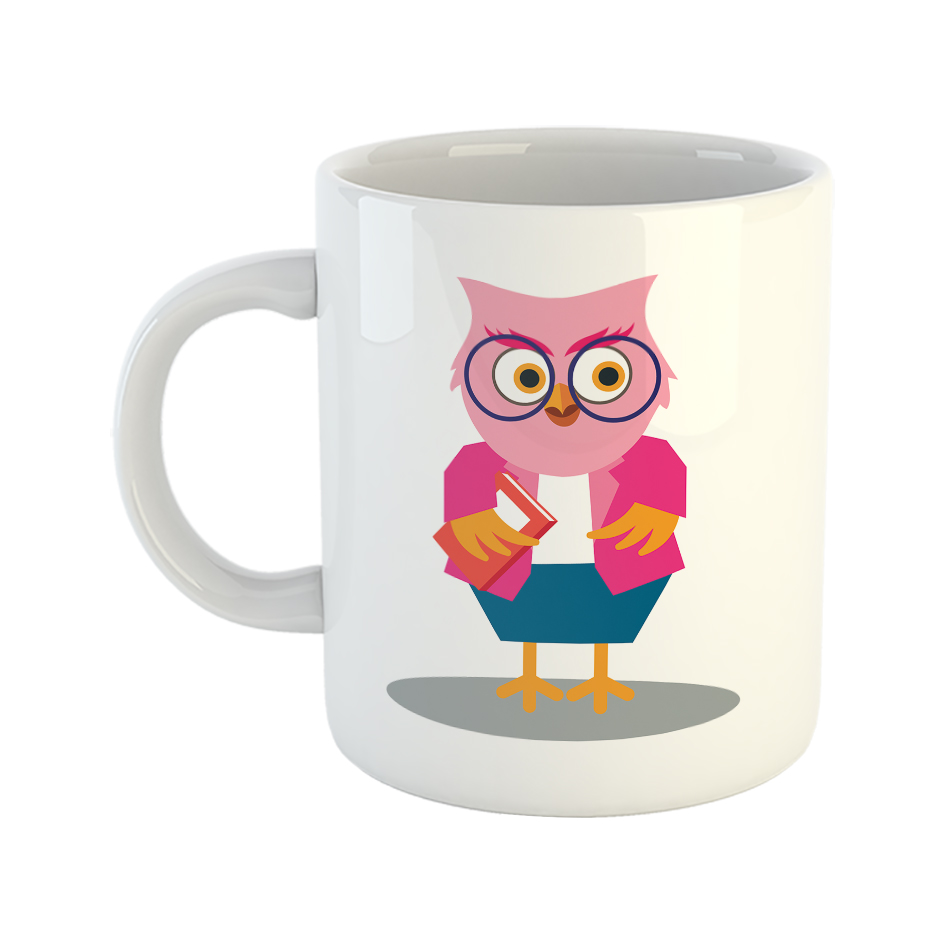 ماگ مدل جغد معلم