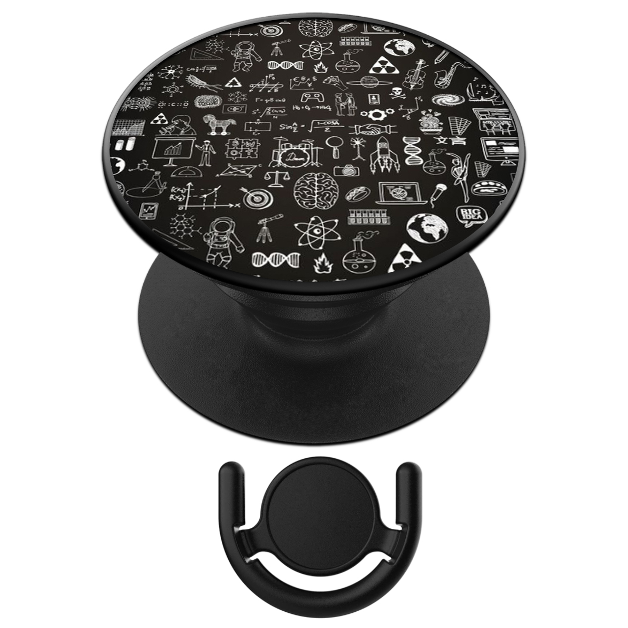 پایه نگهدارنده گوشی موبایل پاپ سوکت آکام مدل APSC0001711 به همراه پاپ کلیپ